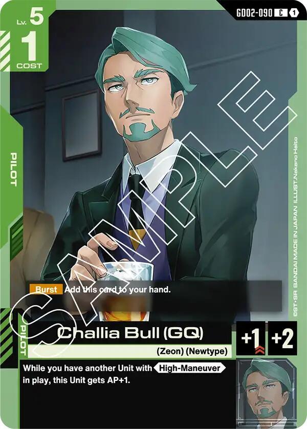Challia Bull (GQ) (GD02-090) [Dual Impact]