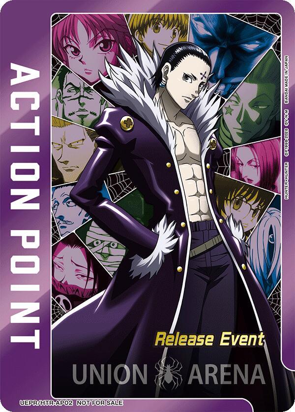 Action Point Card (Release Event Participation) (UEPR/HTR-AP02) [UEX04BT: HUNTER X HUNTER Vol.2 Release Event Cards]
