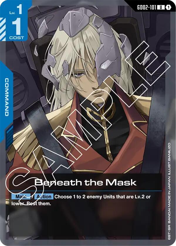 Beneath the Mask (GD02-101) [Dual Impact]