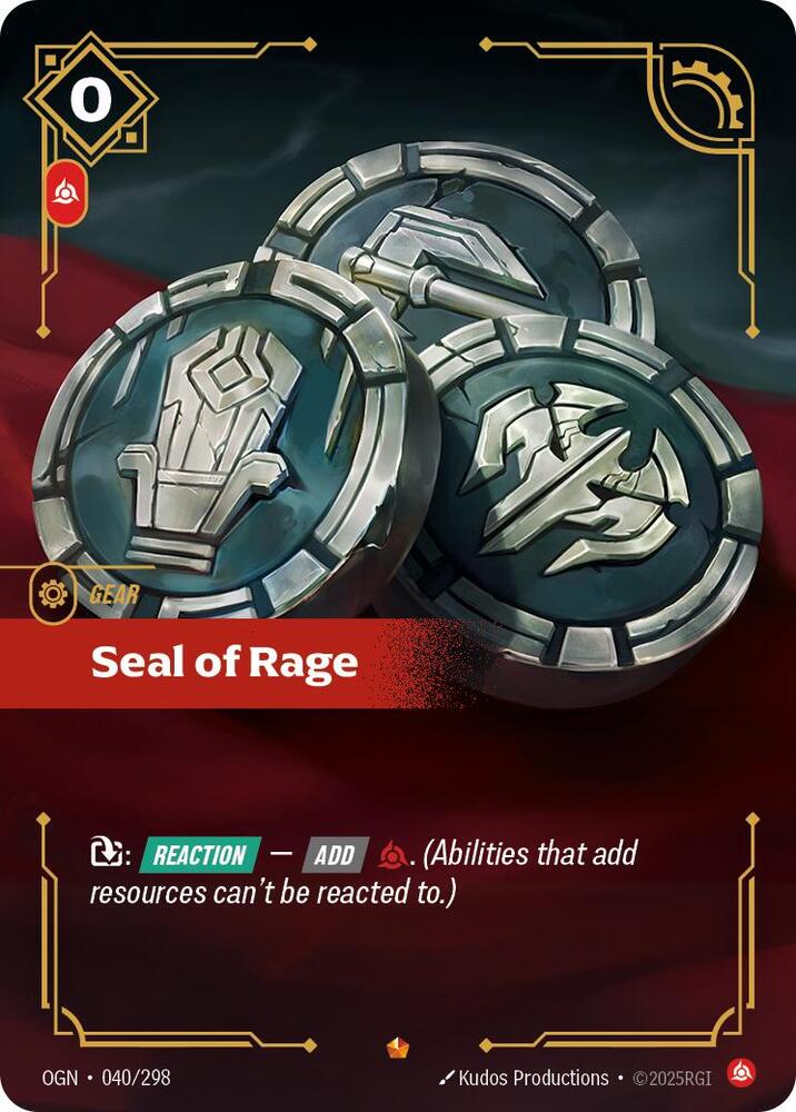 Seal of Rage (040/298) [Origins]