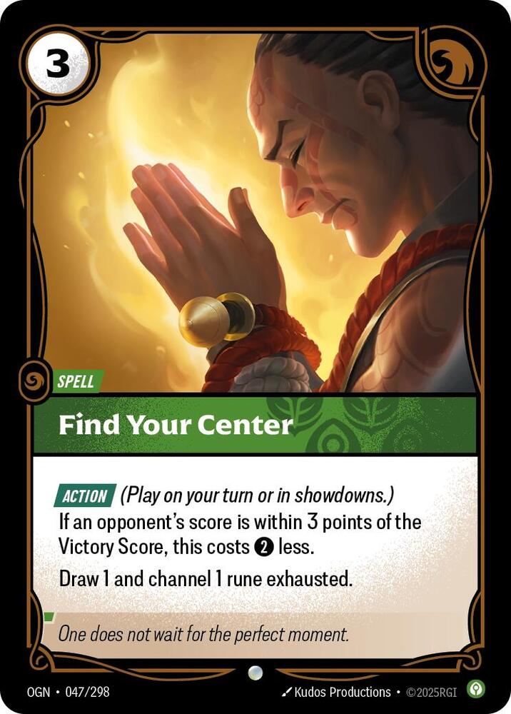 Find Your Center (047/298) [Origins]