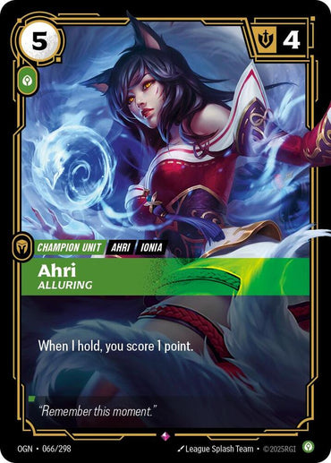 Ahri, Alluring (066/298) [Origins]