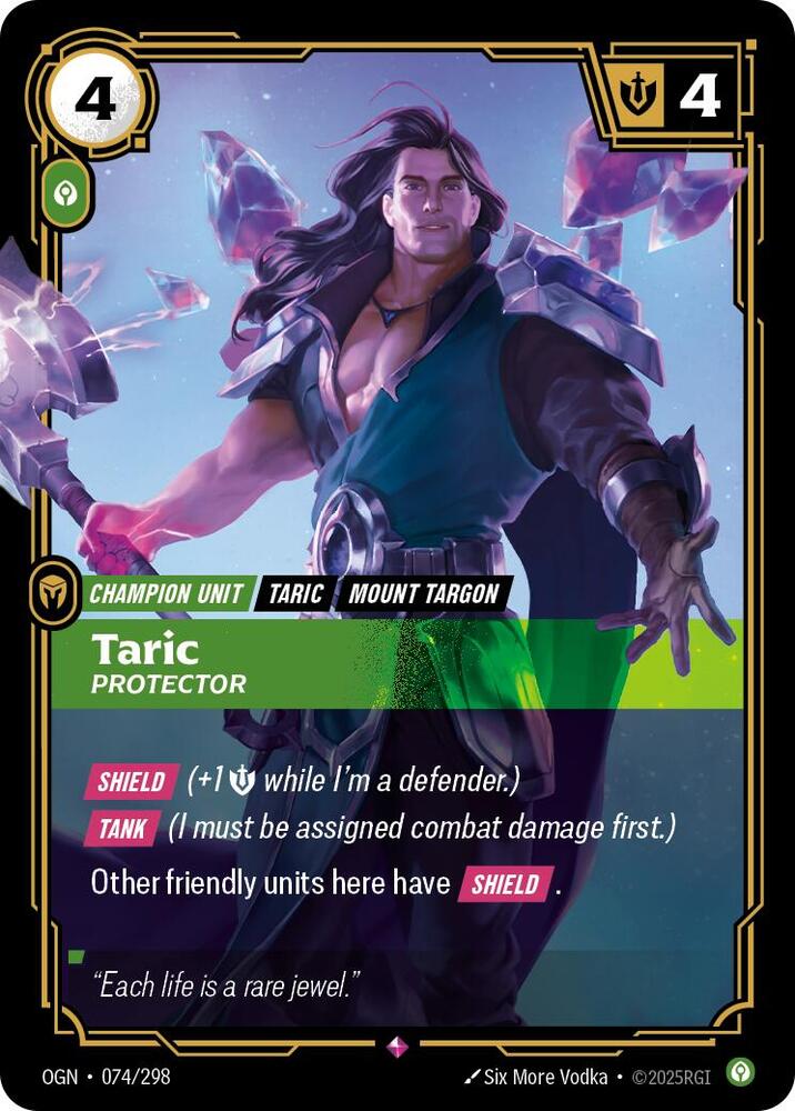 Taric, Protector (074/298) [Origins]