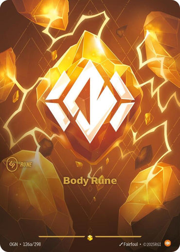 Body Rune (Alternate Art) (126a/298) [Origins]