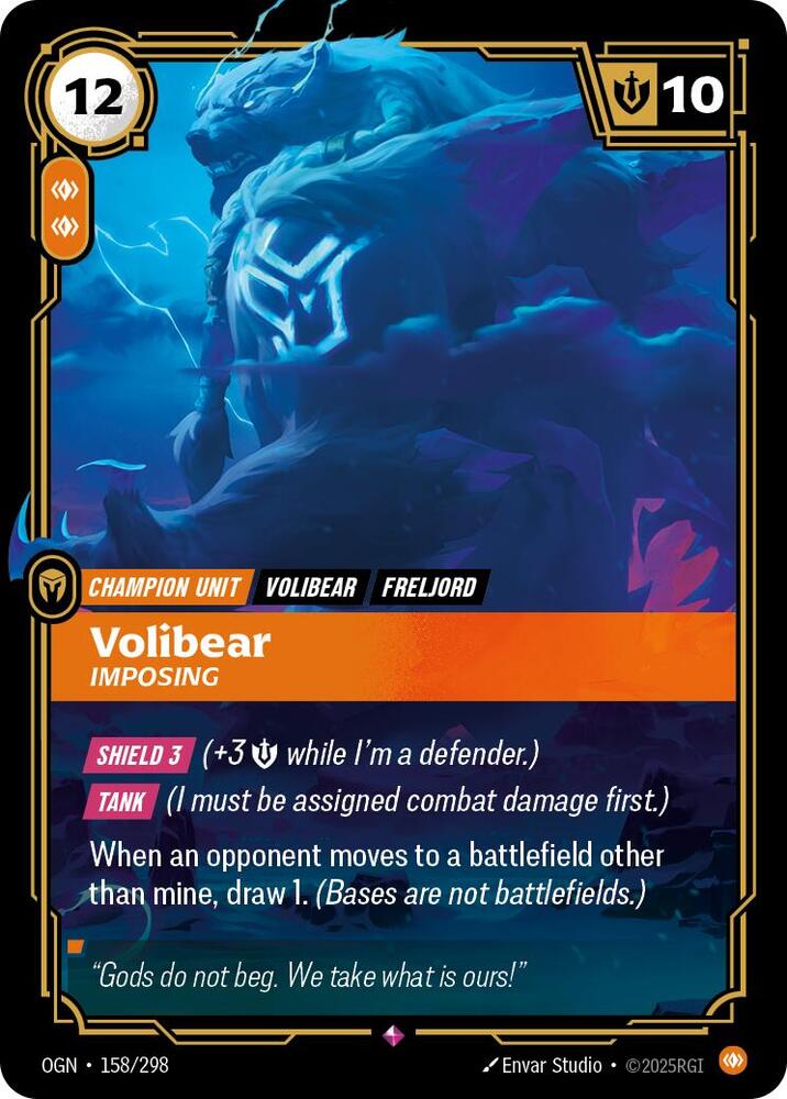 Volibear, Imposing (158/298) [Origins]
