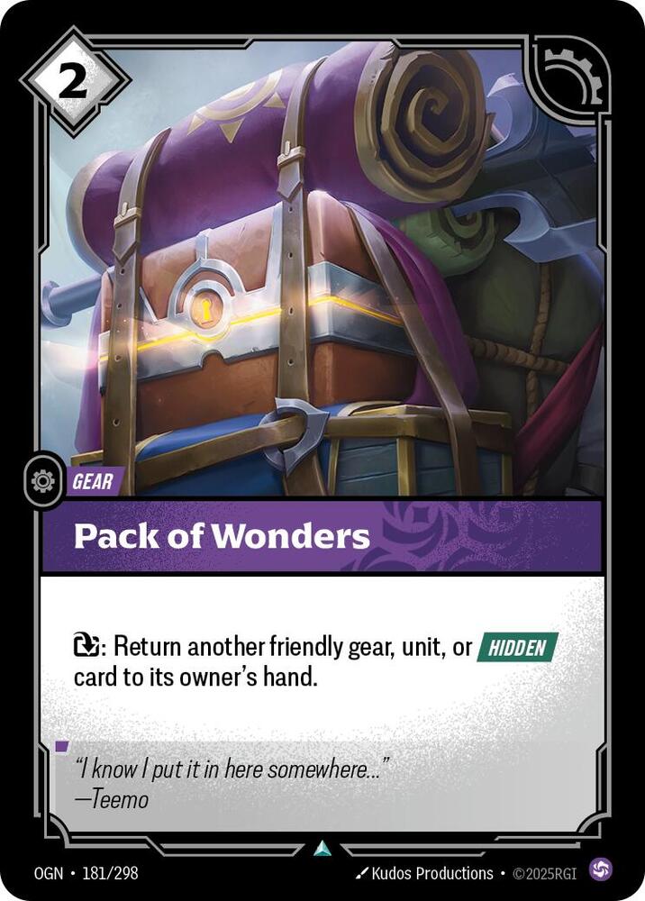 Pack of Wonders (181/298) [Origins]