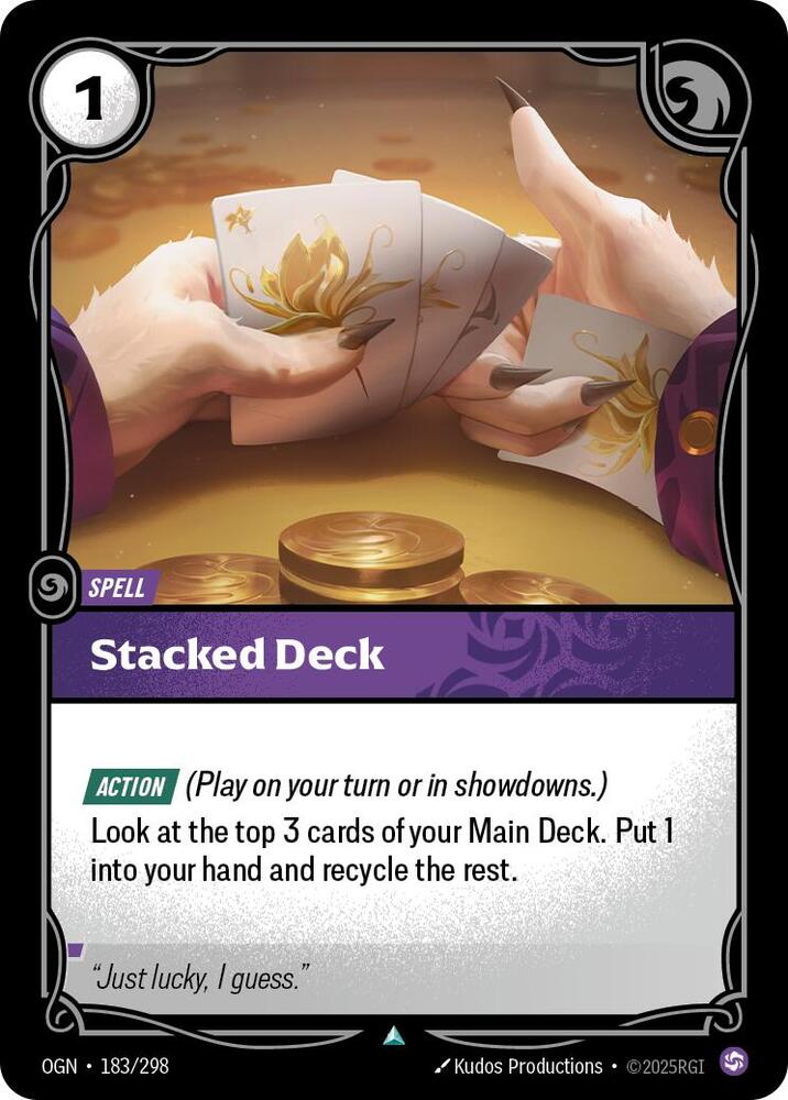 Stacked Deck (183/298) [Origins]