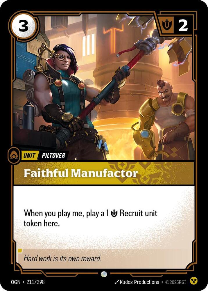Faithful Manufactor (211/298) [Origins]