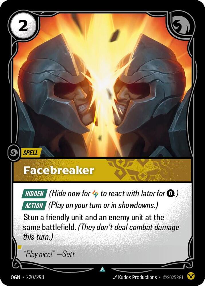 Facebreaker (220/298) [Origins]