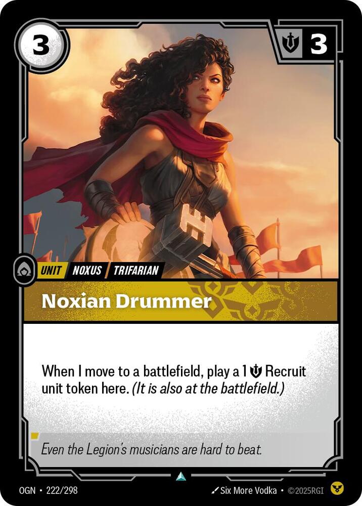 Noxian Drummer (222/298) [Origins]