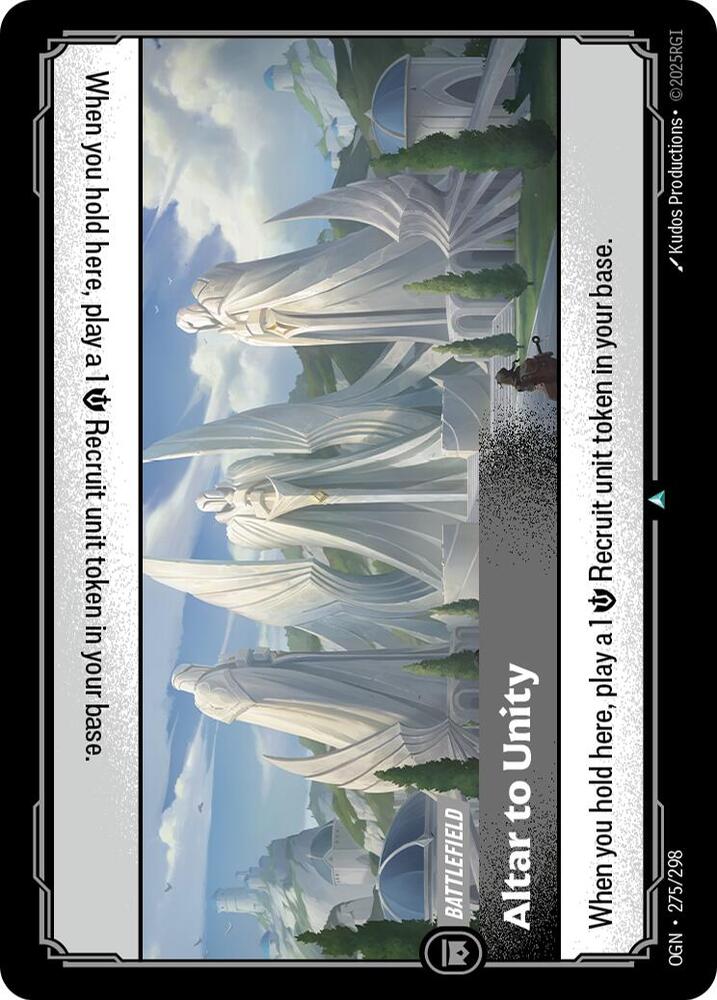 Altar to Unity (275/298) [Origins]