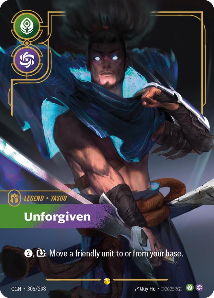 Yasuo - Unforgiven (Overnumbered) (305/298) [Origins]