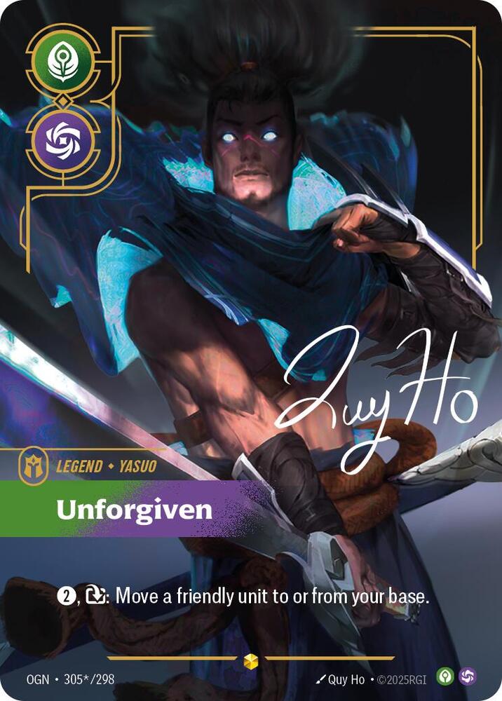 Yasuo - Unforgiven (Signature) (305*/298) [Origins]