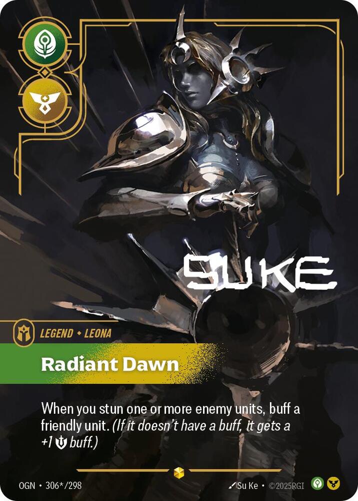 Leona - Radiant Dawn (Signature) (306*/298) [Origins]