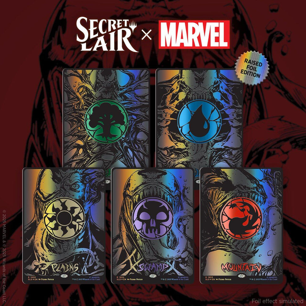 Secret Lair Drop: Secret Lair x Marvel's Spider-Man: Mana Symbiote - Raised Foil Edition