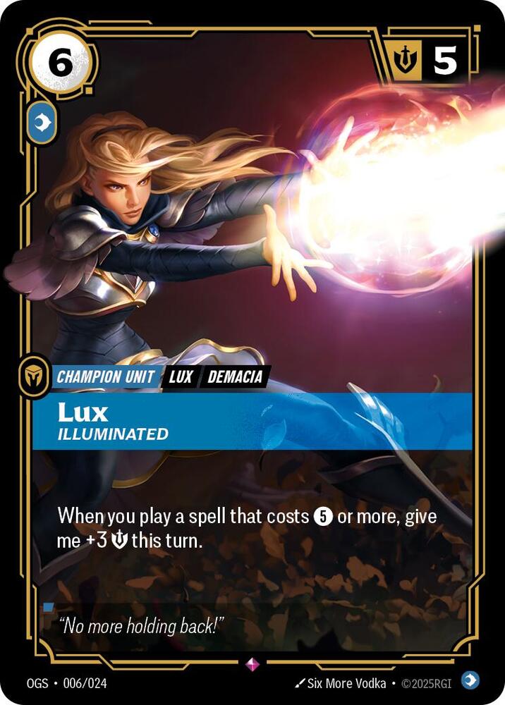 Lux, Illuminated (006/024) [Origins: Proving Grounds]