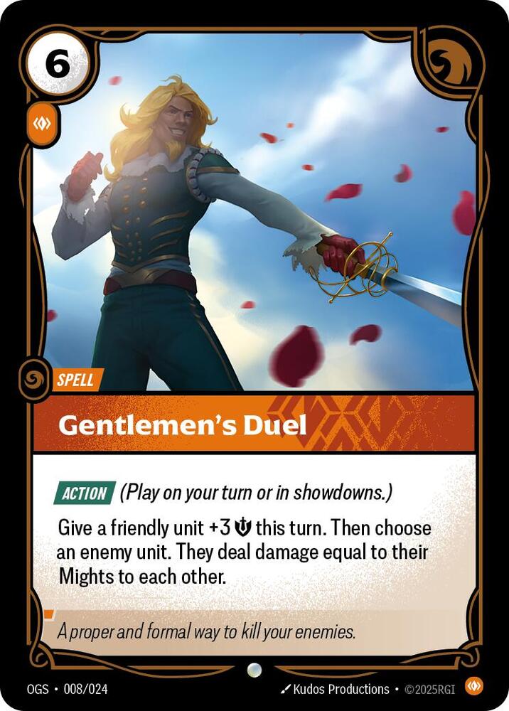 Gentlemen's Duel (008/024) [Origins: Proving Grounds]