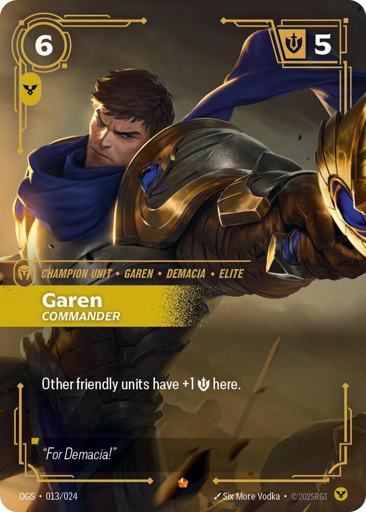 Garen - Commander (013/024) [Origins: Proving Grounds]