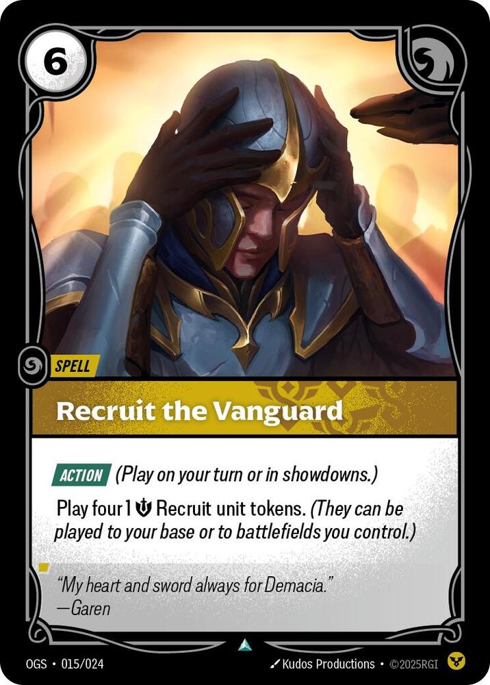 Recruit the Vanguard (015/024) [Origins: Proving Grounds]