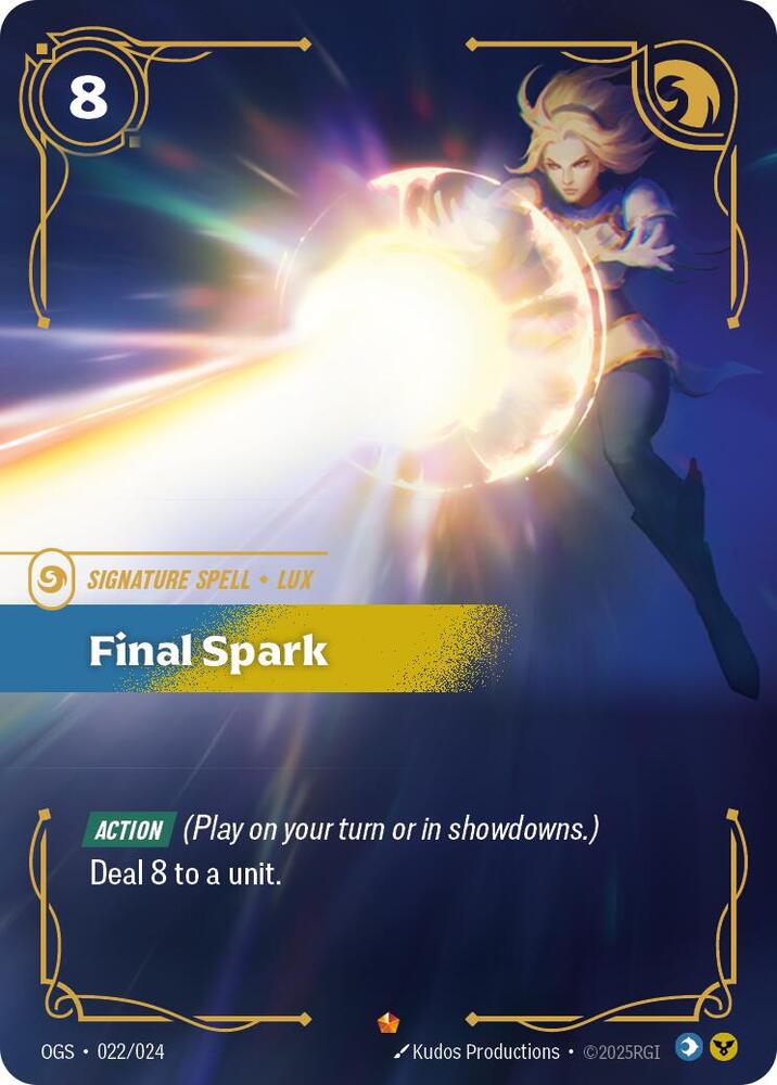 Final Spark (022/024) [Origins: Proving Grounds]