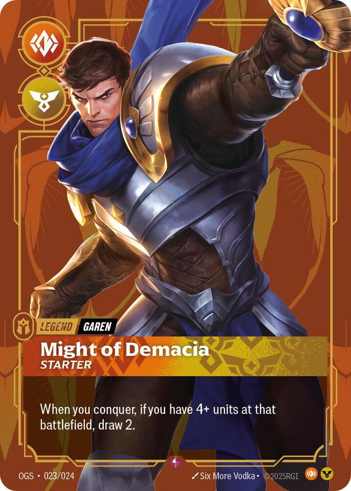 Garen, Might of Demacia (Starter) (023/024) [Origins: Proving Grounds]