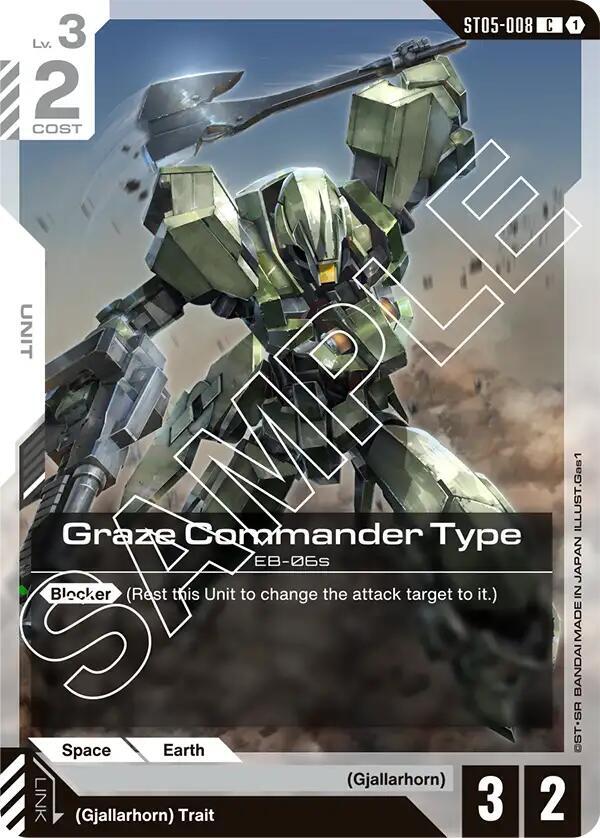 Graze Commander Type (ST05-008) [Starter Deck 05: Iron Bloom]