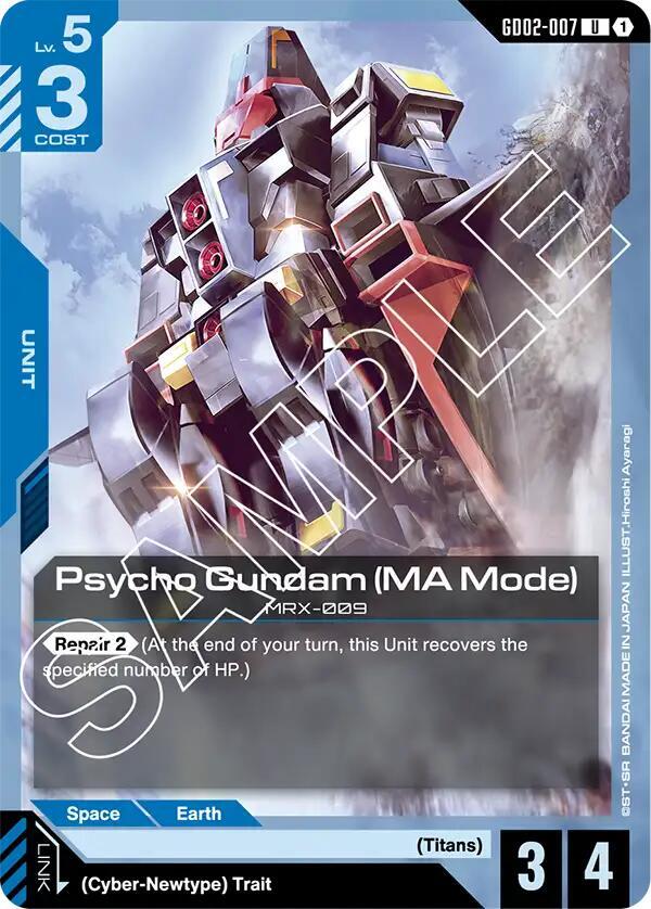 Psycho Gundam (MA Mode) (GD02-007) [Dual Impact]