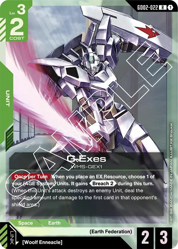 G-Exes (GD02-022) [Dual Impact]