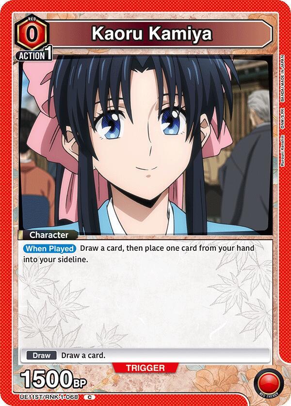 Kaoru Kamiya (068) (UE11ST/RNK-1-068) [UE11ST: Rurouni Kenshin Starter Deck]