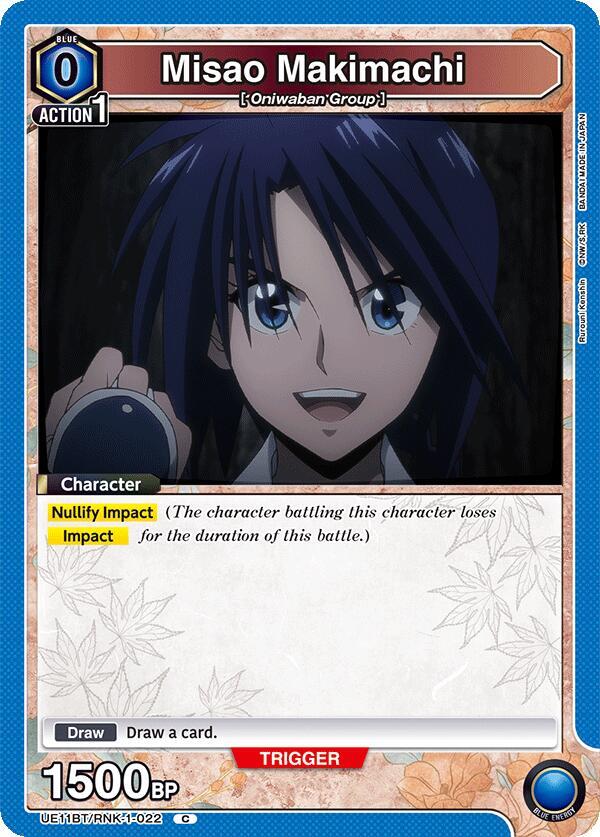 Misao Makimachi (022) (UE11BT/RNK-1-022) [UE11BT: Rurouni Kenshin]