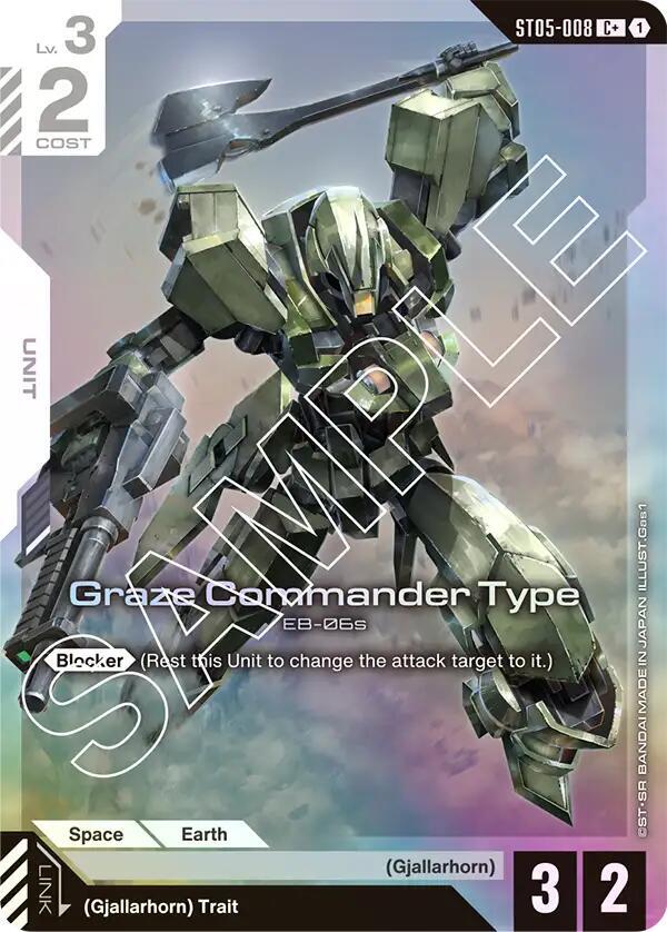 Graze Commander Type (C+) (ST05-008) [Starter Deck 05: Iron Bloom]