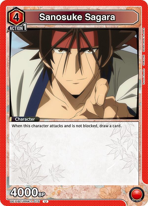 Sanosuke Sagara (075) (UE11BT/RNK-1-075) [UE11BT: Rurouni Kenshin]