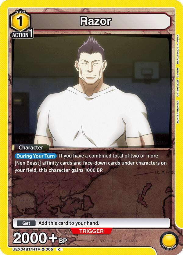 Razor (005) (UEX04BT/HTR-2-005) [UEX04BT: HUNTER X HUNTER Vol.2]