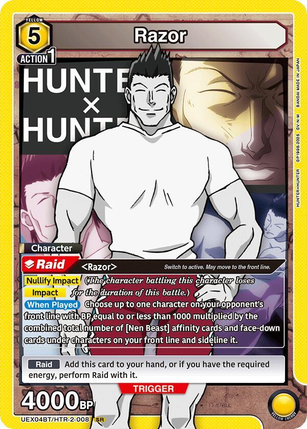 Razor (008) (UEX04BT/HTR-2-008) [UEX04BT: HUNTER X HUNTER Vol.2]