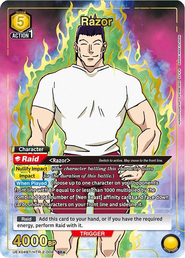 Razor (008) (SR*) (UEX04BT/HTR-2-008) [UEX04BT: HUNTER X HUNTER Vol.2]