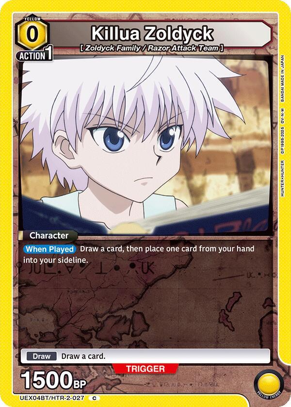 Killua Zoldyck (027) (UEX04BT/HTR-2-027) [UEX04BT: HUNTER X HUNTER Vol.2]