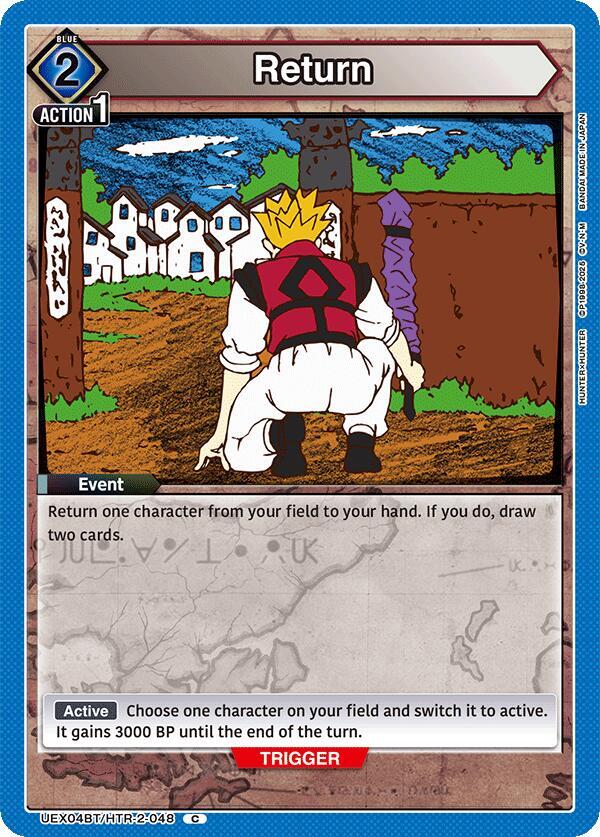 Return (UEX04BT/HTR-2-048) [UEX04BT: HUNTER X HUNTER Vol.2]