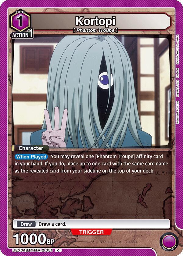 Kortopi (UEX04BT/HTR-2-051) [UEX04BT: HUNTER X HUNTER Vol.2]