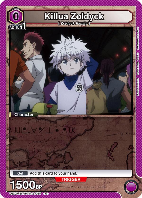 Killua Zoldyck (057) (UEX04BT/HTR-2-057) [UEX04BT: HUNTER X HUNTER Vol.2]