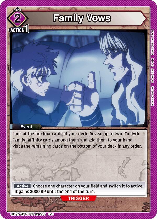 Family Vows (UEX04BT/HTR-2-060) [UEX04BT: HUNTER X HUNTER Vol.2]