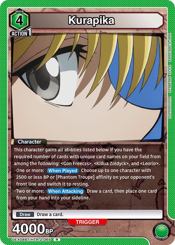 Kurapika (065) (UEX04BT/HTR-2-065) [UEX04BT: HUNTER X HUNTER Vol.2]