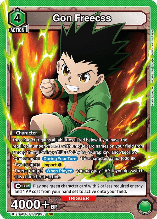 Gon Freecss (066) (UEX04BT/HTR-2-066) [UEX04BT: HUNTER X HUNTER Vol.2]