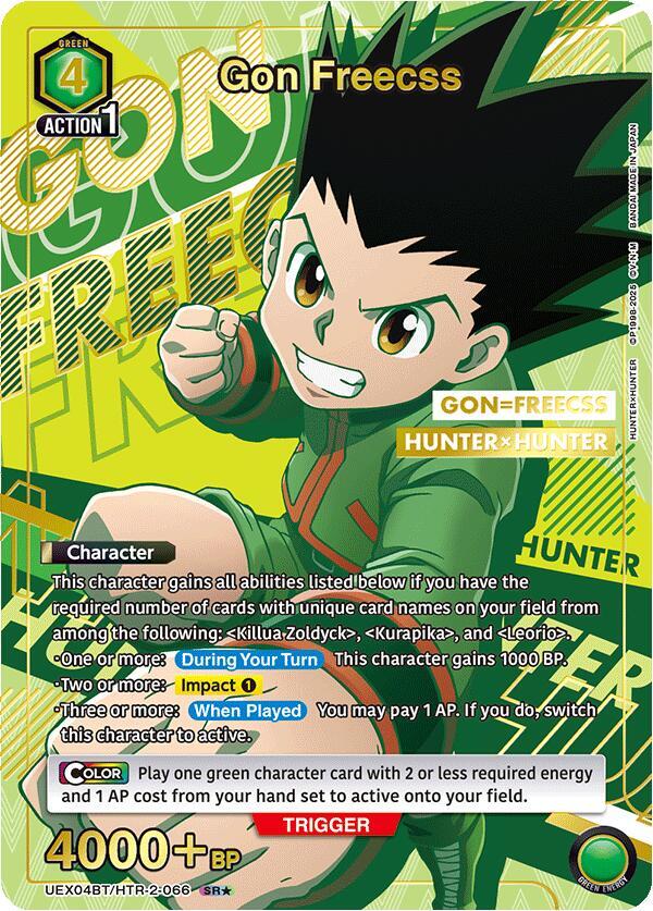 Gon Freecss (066) (SR*) (UEX04BT/HTR-2-066) [UEX04BT: HUNTER X HUNTER Vol.2]