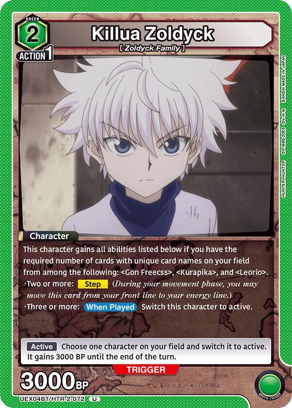 Killua Zoldyck (072) (UEX04BT/HTR-2-072) [UEX04BT: HUNTER X HUNTER Vol.2]