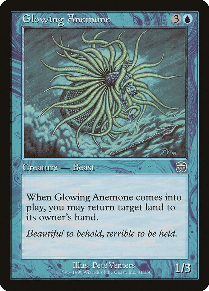 Glowing Anemone [Mercadian Masques]