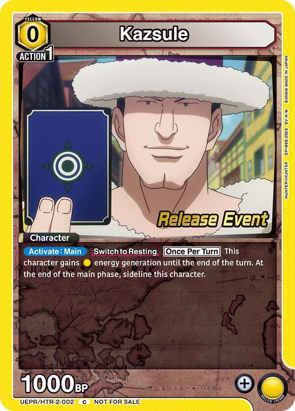 Kazsule (UEX04BT/HTR-2-002) [UEX04BT: HUNTER X HUNTER Vol.2 Release Event Cards]