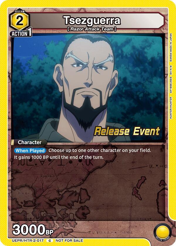 Tsezguerra (017) (UEPR/HTR-2-017) [UEX04BT: HUNTER X HUNTER Vol.2 Release Event Cards]