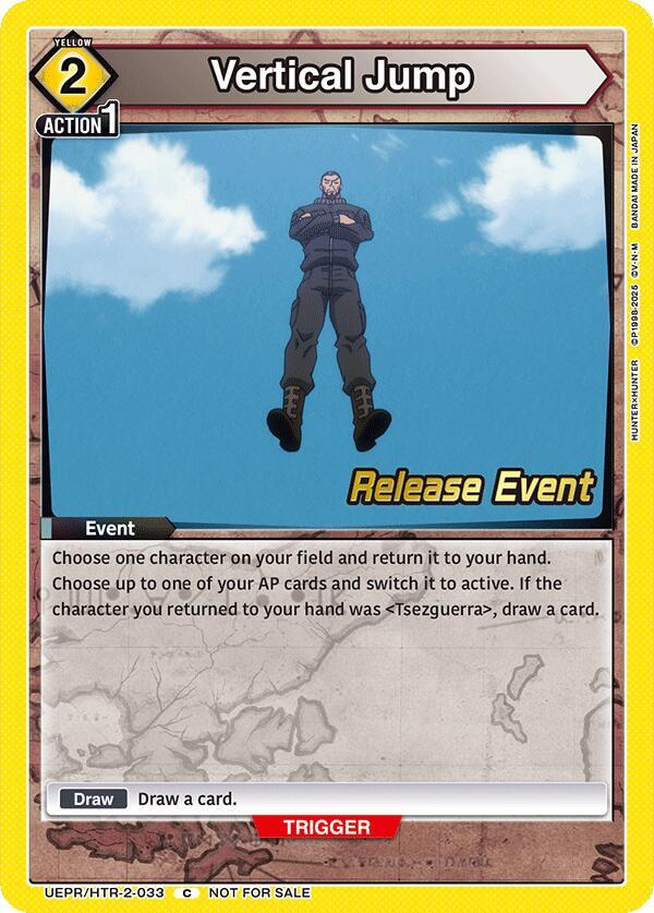 Vertical Jump (UEPR/HTR-2-033) [UEX04BT: HUNTER X HUNTER Vol.2 Release Event Cards]