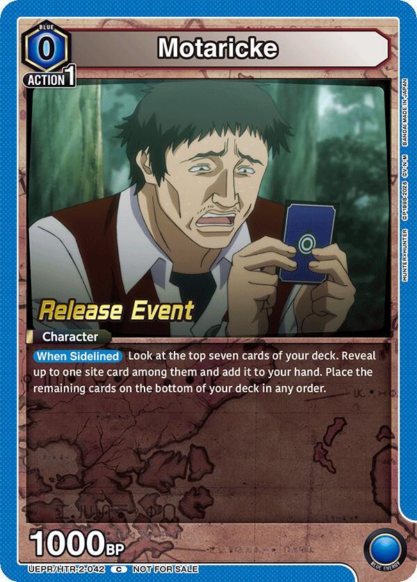Motaricke (UEPR/HTR-2-042) [UEX04BT: HUNTER X HUNTER Vol.2 Release Event Cards]