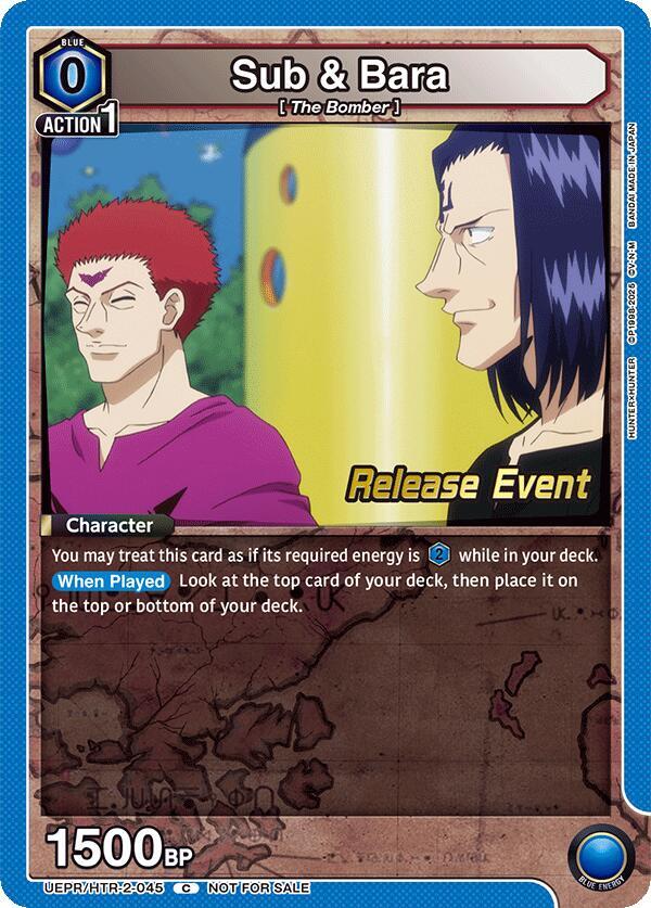 Sub & Bara (UEPR/HTR-2-045) [UEX04BT: HUNTER X HUNTER Vol.2 Release Event Cards]